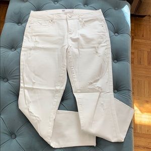 White RQS jeans